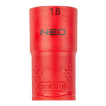 NEO TOOLS Dugókulcs 6-lapú 1/2" 18mm 1000v, szigetelt (01-188) - olaj