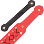  Műbőr paskoló állítható pánttal és keresztmintás felülettel 15'' rebellion reign rope paddle