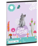 Ars Una Ars Una: Cute Animals - Kitten cicás sima füzet A/5 (53613684) - jatekshop