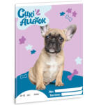 Ars Una Ars Una: Cuki állatok - Francia bulldog sima lapú füzet A/5 (53614261) - jatekshop