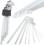 VERK GROUP Qtools imbuszkulcs készlet 9 db, 1, 5-10mm, króm-vanádium