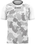 Givova SHIRT ARMY INTERLOCK dressz fehér-szürke L