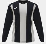 Joma PISA II LONG SLEEVE T-SHIRT hosszú dressz / hosszú póló fekete fehér 4XS-3XS