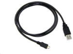 C-TECH MICRO USB KÁBEL 2m FEKETE (CB-USB2M-20B)