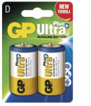 GP Batteries Gp Ultra Plus Lr20 D Méretű Alkaline Elem (2 Blister) (1017412000) - mediaplaza