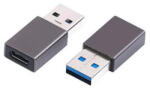C-TECH Usb 3.2 (apa) - Usb-c (anya) átalakító Adapter Szürke (cb-ad-usb3-cf-am)