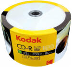 Kodak Cd-r 52x Full Nyomtatható Shrink (50) (k1230150) - mediaplaza