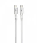 TB TOUCH USB-C/USB-C GYORSTÖLTŐ ADATKÁBEL PD 2.0/3.0 QC 2.0/3.0 3A 60W 1m FEHÉR (AKTBXKUCC2SI10W) - mediaplaza