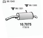 ASSO Toba esapament finala ASSO 10.7075 (10.7075)