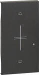 Netatmo с legrand & bticino Netatmo Лицев панел за Smart БЕЗжичен ключ за щори 2 мод. цвят Черен LNow Bticino - KG43M2 (KG43M2)