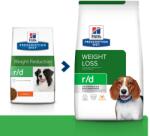 Hill's Prescription Diet HILL'S Prescription Diet r/d Weight Loss, Pui, dietă veterinară câini, hrană uscată, scădere în greutate HILL'S Prescription Diet r/d Weight Loss, Pui, dietă veterinară câini, hrană 