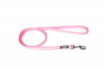 Julius-K9 JULIUS-K9 IDC Tubular webbing, lesă cu fire flourescente cu mâner câini, nylon, bandă JULIUS-K9 IDC Tubular webbing, lesă cu fire reflectorizante cu mâner câini, nylon, bandă, 14mm x 1m, roz