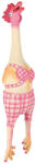 TRIXIE Trixie, jucărie găină câini, cu sunet original, latex, 48cm, multicolor