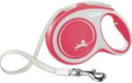 flexi FLEXI Comfort, lesă bandă retractabilă câini, nylon, roșu, L(50kg, 8m)