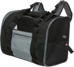 TRIXIE TRIXIE Connor, rucsac transport câini și pisici, XS-S(max. 8kg), nylon, deschidere laterală, cu curea de umăr, negru și gri, 42 x 30 x 21 cm