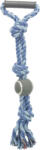 TRIXIE TRIXIE, jucărie sfoară cu mâner și minge de tenis câini, 6cm x 50cm, multicolor