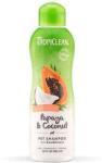  Tropiclean TROPICLEAN, șampon și balsam 2în1 câini, Papaya și Nucă de cocos, flacon, 355ml