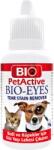  BIO PETACTIVE BIO PETACTIVE Eyes Tear Stain Remover, soluție igiena ochilor câini, anti-pete, blană albă, flacon, piele & blană, 50ml