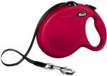 flexi FLEXI Classic, lesă bandă retractabilă câini, nylon, roșu, L(50kg, 8m)