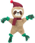 TRIXIE TRIXIE Christmas Lenes, jucărie sfoară câini XS-XL, cu sunet, bumbac, maro și verde, 30cm