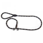 Julius-K9 JULIUS-K9 IDC Rope, lesă cordelină reflectorizantă cu zgardă reglabilă câini, nylon, șnur, negru JULIUS-K9 IDC Rope, lesă cordelină reflectorizantă cu zgardă reglabilă câini, nylon, șnur, 12mm x 2m, n