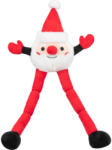 TRIXIE TRIXIE Christmas Mos Craciun, jucărie de pluș câini XS-XL, cu sunet, pluș, roșu, 54cm