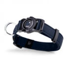  MyFamily MYFAMILY Memopet, zgardă ajustabilă cu NFC câini, textil, 26-37cm, albastru închis