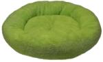  4DOG 4DOG Deluxe, pat rotund câini, pluș, verde, XS-S(⌀52x9cm)