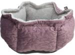 TRIXIE TRIXIE Christmas Estelle, pat rotund câini și pisici, XS, poliester, mov și gri, ⌀50 cm