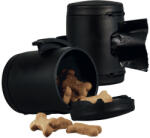 flexi FLEXI Multi Box recompense & pungi igienice, accesoriu stocare câini, plastic, negru, S-L