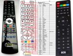 GENERAL ECG 19LED610PVR, 22LED612PVR, 24LED610DPVR, 24LED612PVR, 32LED601PVR, 32LED612PVR, 39LED602PVR - kompatibilis General márkájú távirányító