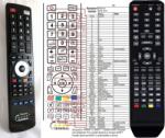 GENERAL SENCOR SLT2629DVBT, SLT3229DVBT, SLT42F29DVBT - kompatibilis General márkájú távirányító