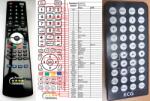 General ECG DVP9707DVB-T - kompatibilis General márkájú távirányító