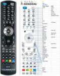 GENERAL SEG VCR306, VCR4100, VCR4200, VCR4300 - kompatibilis General márkájú távirányító