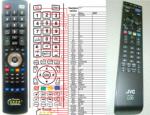 GENERAL JVC RM-C2501 - kompatibilis General márkájú távirányító