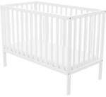 TIMBA Felix Slatted cot 120x60 White bükkfa kiságy