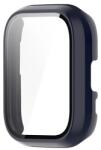 Gigapack Amazfit Active műanyag keret (bumper, ütésállóság + kijelzővédő üveg) sötétkék (GP-157905)