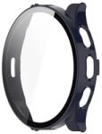 Gigapack Garmin Venu 3S műanyag keret (bumper, ütésállóság + kijelzővédő üveg) sötétkék (GP-157903)