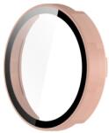 Gigapack Garmin Lily 2 műanyag keret (bumper, ütésállóság + kijelzővédő üveg) rózsaszín (GP-157901)