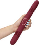 Loveline Double-Sided Thrusting Vibrator Merlot Grape