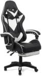 Chairs ON Scaun gaming alb/negru OFF 299
