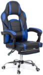 CHAIRS-ON Scaun gaming cu suport de picioare OFF 302 albastru