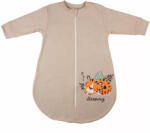 AB ABR Hosszú ujjú vékony pamut hálózsák (1 TOG) - Barna - Tigris (62)