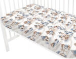  Baby Shop pamut, gumis lepedő 60*120 cm - Dinó