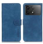 KHAZNEH RETRO Husă rabatabilă pentru Xiaomi Poco F6 Pro albastru
