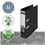 Leitz Biblioraft A4 carton partial reciclat negru 5 cm/ 8 cm Leitz 180 Recycle 5 cm (ESS10190095)