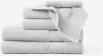 Goldea bambuszszálas törölköző és fürdőlepedő soft lux - világosszürke 70 x 140 cm