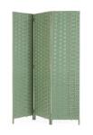 Bizzotto Paravan decorativ bambus hartie verde Jalila 135x6x180 cm (0721682)