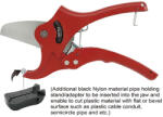 TOPTUL Cleste de taiat tevi din pvc MAC1010SEAB4224 Cleste