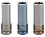 Sonic Trusa tubulare de impact cu protectie pt jante de aliaj 1/2' 3piese MAC1006300301 Set capete bit, chei tubulare